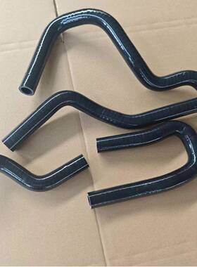 硅胶水管汽车改装思域6件9件套GEA单双层夹线编织管耐胶高温硅套