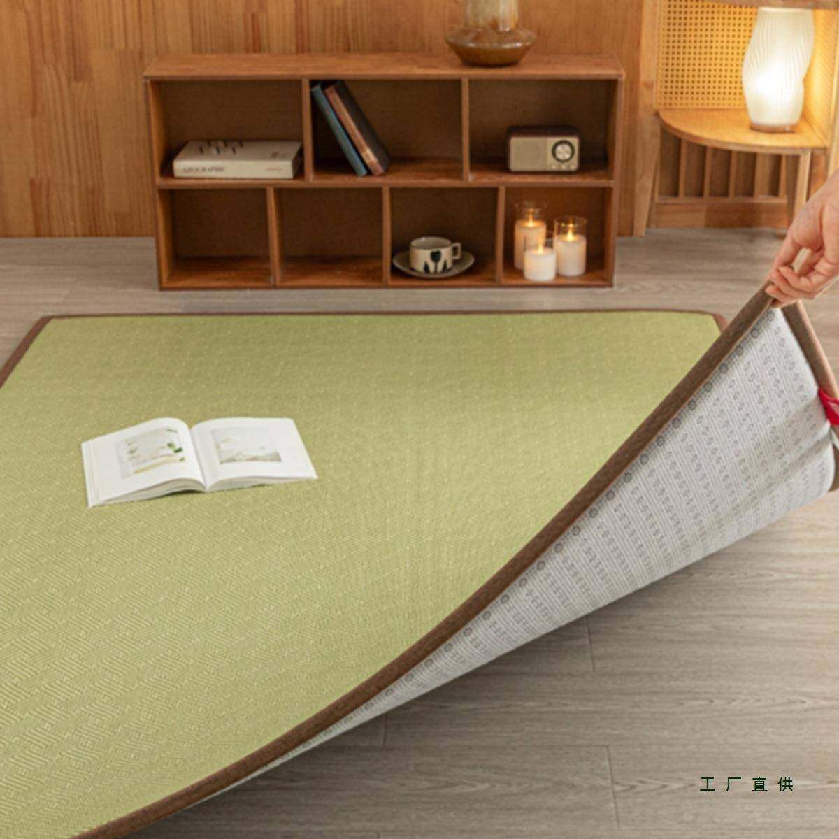 加厚席地垫凉床垫双面冬夏夏F9767889两用藤席打窗地铺榻榻米睡垫,床上用品,竹席,淘宝优惠券,粉丝福利购,淘宝优惠卷