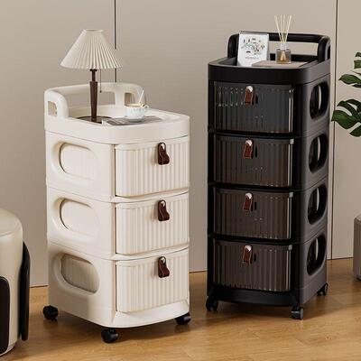 移动可小JY102537推车沙发边床边置物架高几茶桌子客几厅零食出租