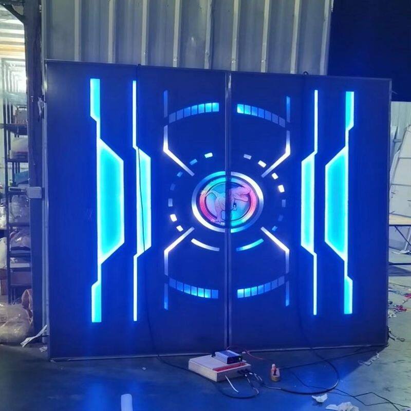 网红门科技门电竞门智能触摸感应门展厅门酒吧KTV门创意电动门