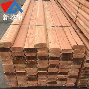 厂家园供应花旗UDB松木方实板木材圆木垫木花旗松防腐木古建林建