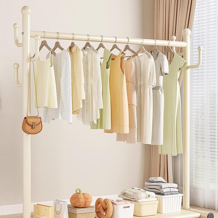 晾架落地立衣式室内厚加挂衣卧AL60-63室阳台凉衣服架子架特厚加