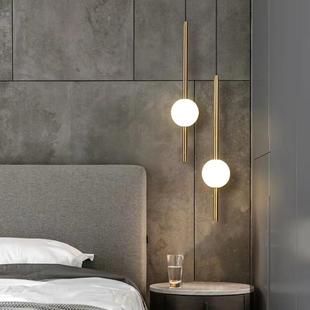 床线头厅餐厅吧台吊现代简灯约复式 楼旋转客超长光79704管楼梯间