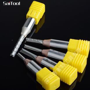 TCT三刃ATO料刀钨钢直刀木工铣刀开槽修边电木开料刀刀刻雕机开刀