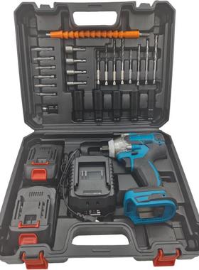 电动扳手无刷用26647大扭力锂电手套装充电多架子工扳式手扳电动