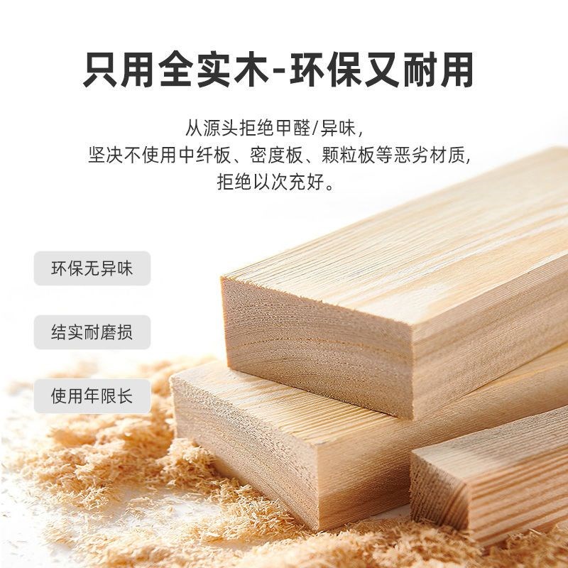 实木升降电脑桌可移动小户型床边C桌子家用学习桌可折叠小书桌橡