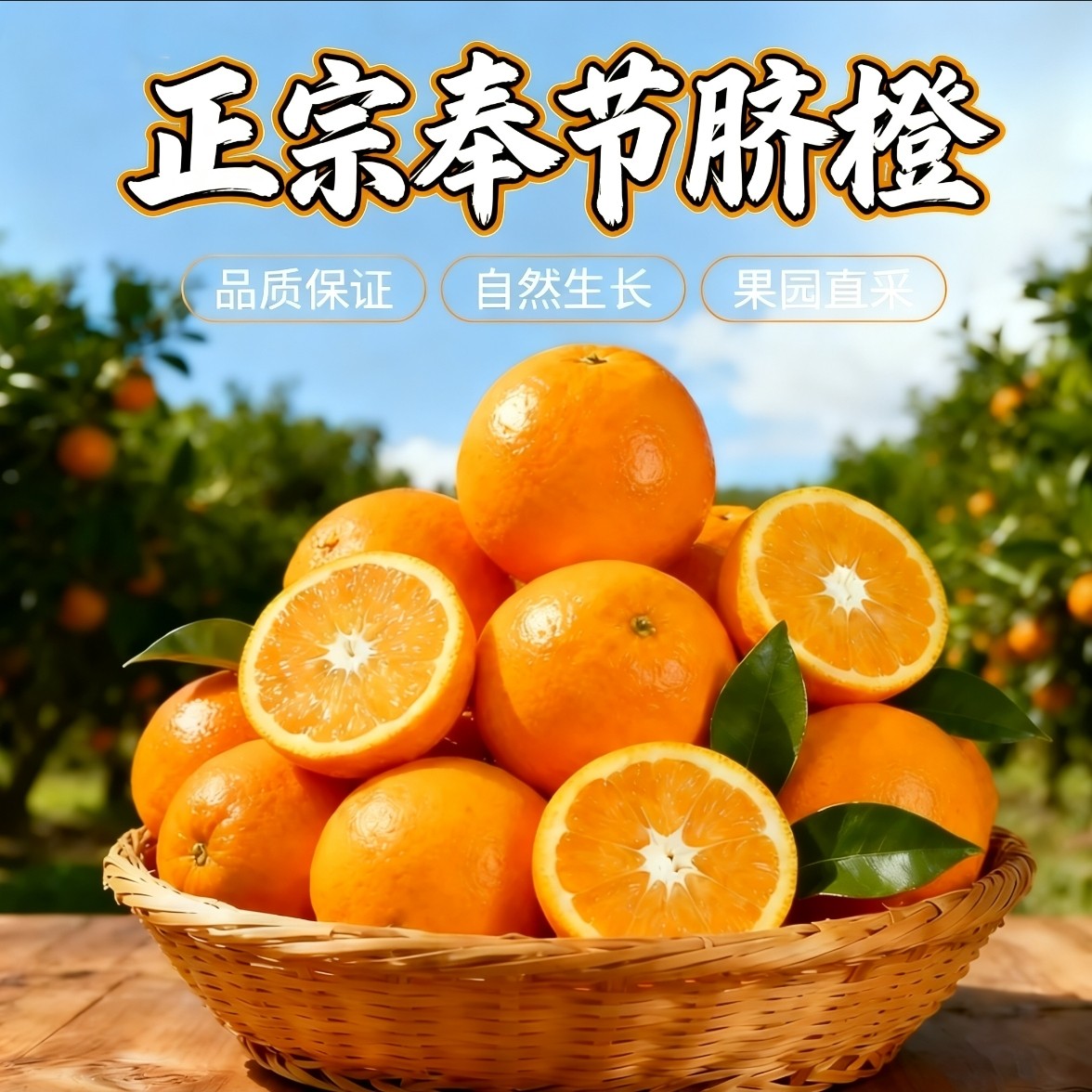 正宗奉节纽荷尔脐橙新鲜橙子果冻奉节脐橙水果批发手剥橙包邮10斤,水产肉类/新鲜蔬果/熟食,橙,淘宝优惠券,粉丝福利购,淘宝优惠卷