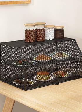 厨房物QIV架台面餐桌桌剩神菜食物饭菜置罩防苍蝇防尘罩家饭用罩