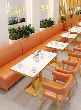 奶茶卡座沙发网主题餐咖啡厅pxx7865T甜品烘焙店厅清红吧火锅店店