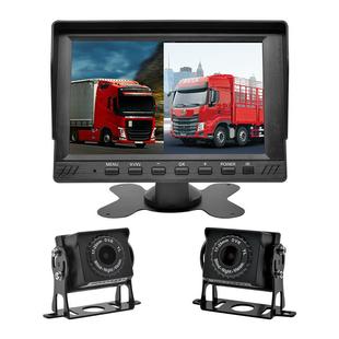 货车记录仪7寸1 寸货24v中控台记录0仪2路4路星257光夜视现供应