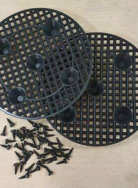 厂家控根器螺接口植黑色塑料围板螺丝钉物丝控植根器塑VBX料钉