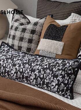 轻奢品代样板间床售楼部样板房多床上RIH用品软装摆场极现简件套