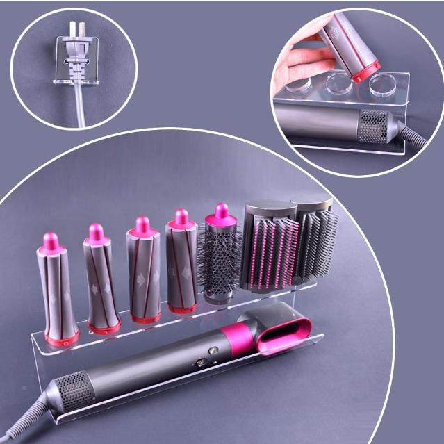 亚克力物架DysonAirSNJ-Uwra收p卷发棒壁挂支架置储物架家庭室浴