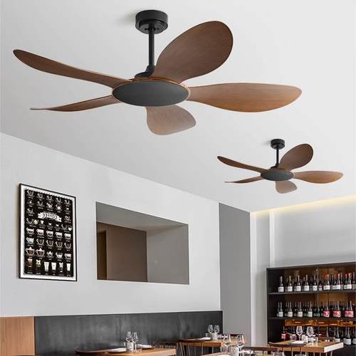 吊扇家用厅客厅商吊30用公办室顶风扇无灯工业餐变频遥控大风力吊