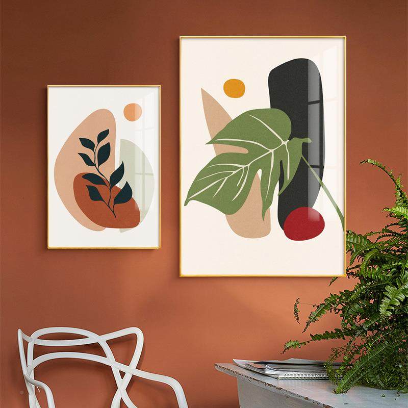 欧风客北厅装饰森林沐浴画清新s绿植物沙发n背景墙画挂轻奢抽象餐,家居饰品,现代装饰画,淘宝优惠券,粉丝福利购,淘宝优惠卷