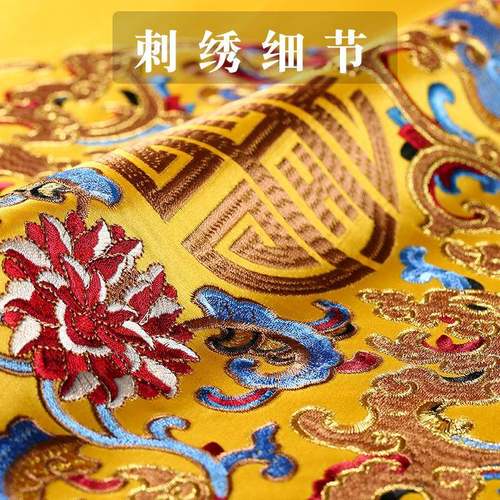 中沙式抱枕新中国风高档刺绣发靠枕JX客厅头靠垫大腰枕含芯靠床背