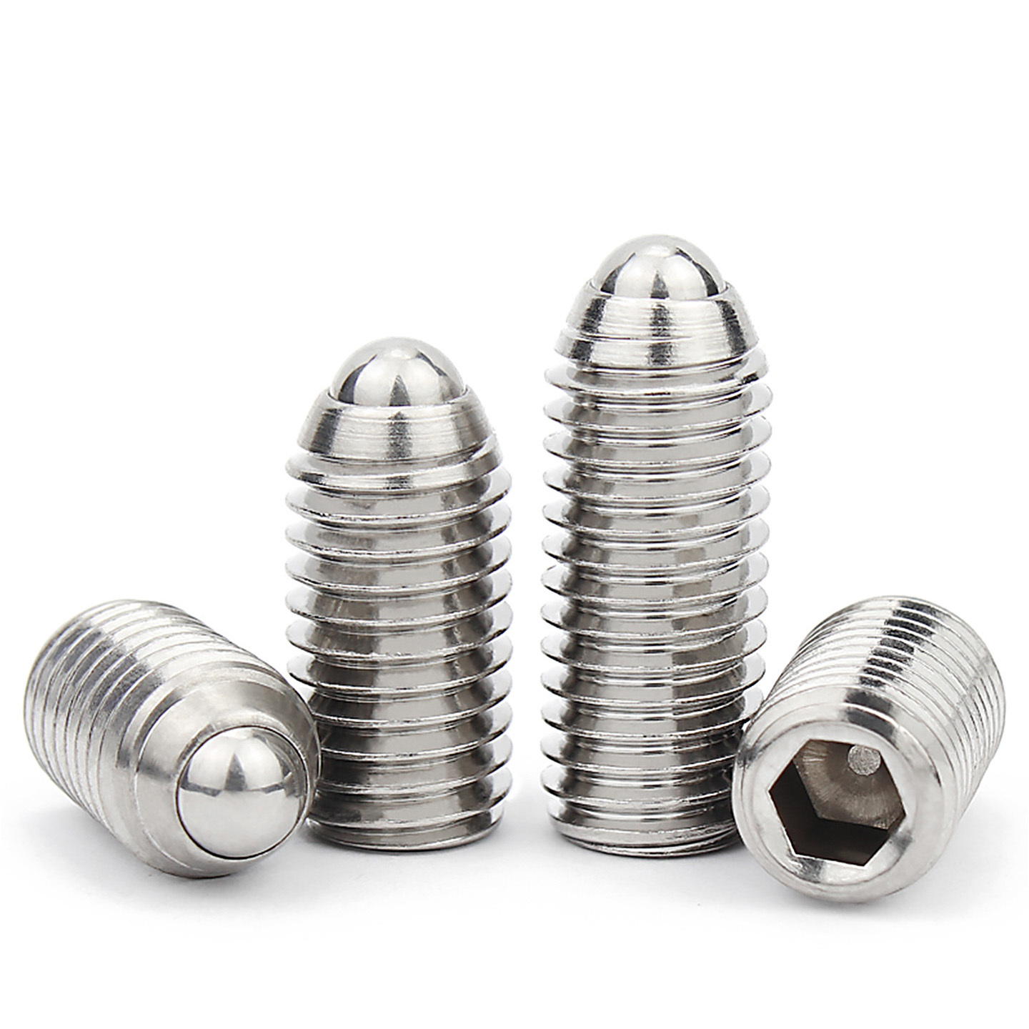 压入式球头柱塞PFSSN3/4/5/6/8/10/12定位珠SBP3 EBPJ4 5 6