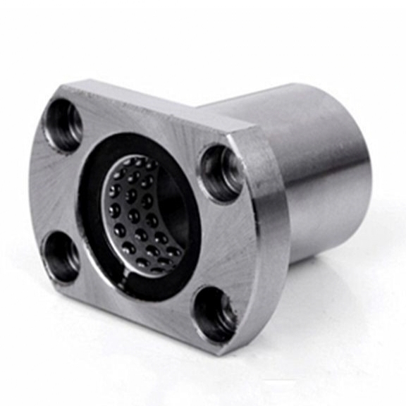 MI思米LHTC-6 8 10 12 16 20 25 30螺纹孔微型带切边法兰直线轴承