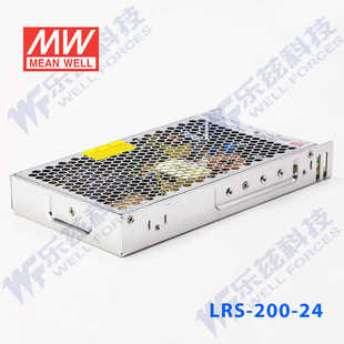 LRS 24明纬200W电源24V8.8A直流转台湾220V稳压开关24VDC 200