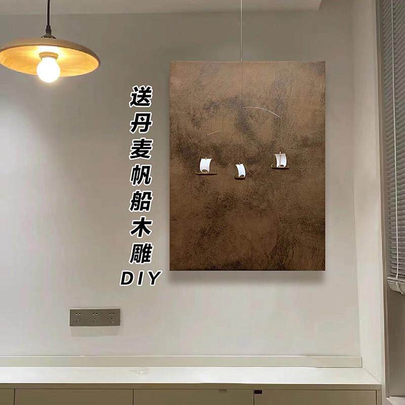 欧挂简个性北装饰画饭厅书房民宿艺术画DIY极手工送平衡燕9S98立