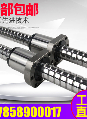 精密研磨滚珠丝杠副C51605套件模组全套杆级台C3滑丝螺母精度2005