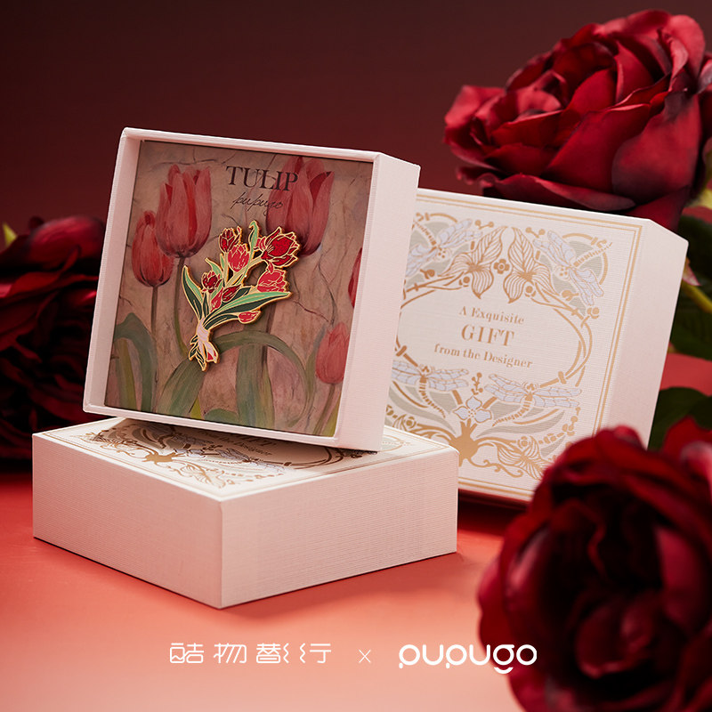教师节礼物创意文创胸针首饰礼盒闺蜜送女生的生日礼物伴手礼