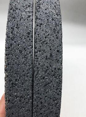 黑碳化硅大气孔砂轮片专用橡胶铝铜拉丝250X25X32mm磨金属砂轮