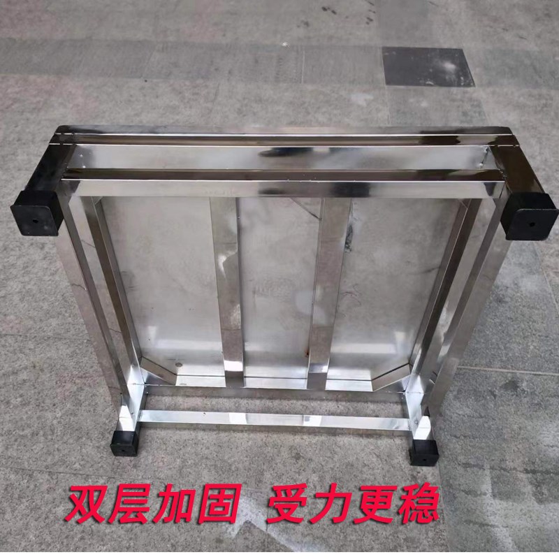 定做不锈钢板面底座托架脚架托盘汤桶消毒柜地台置物架鱼缸垫高