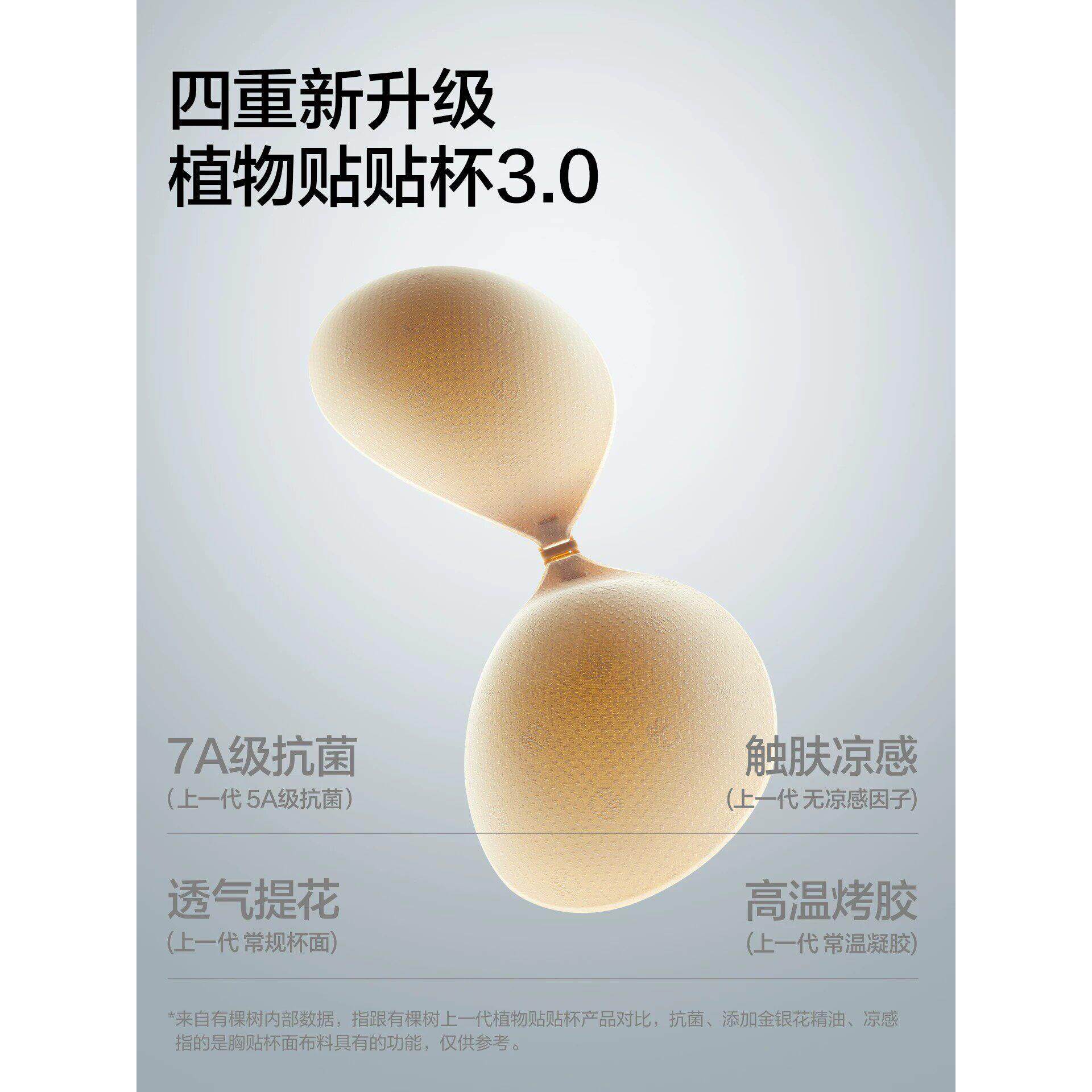 棵树聚拢胶女YSWB9010胸贴小胸显大夏季婚纱吊带无痕透硅气乳贴防