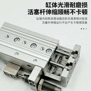 MXS6 导轨滑台气缸MXS6L 100AS