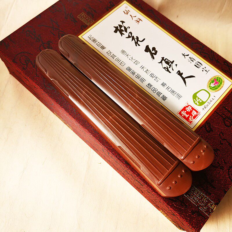 镇纸 松花石镇尺 古琴造型压纸 老坑石材雕刻 笔墨纸砚御砚堂文镇