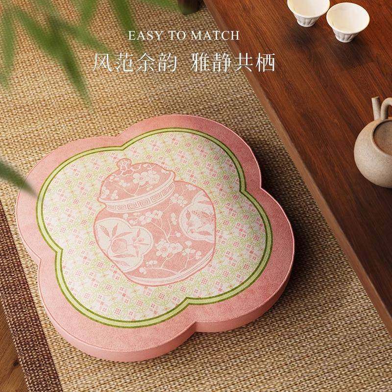 新中式客厅地上坐墩飘窗卧室懒人矮凳单人高级蒲团坐垫地板小凳子,鲜花速递/花卉仿真/绿植园艺,割草机/草坪机,淘宝优惠券,粉丝福利购,淘宝优惠卷