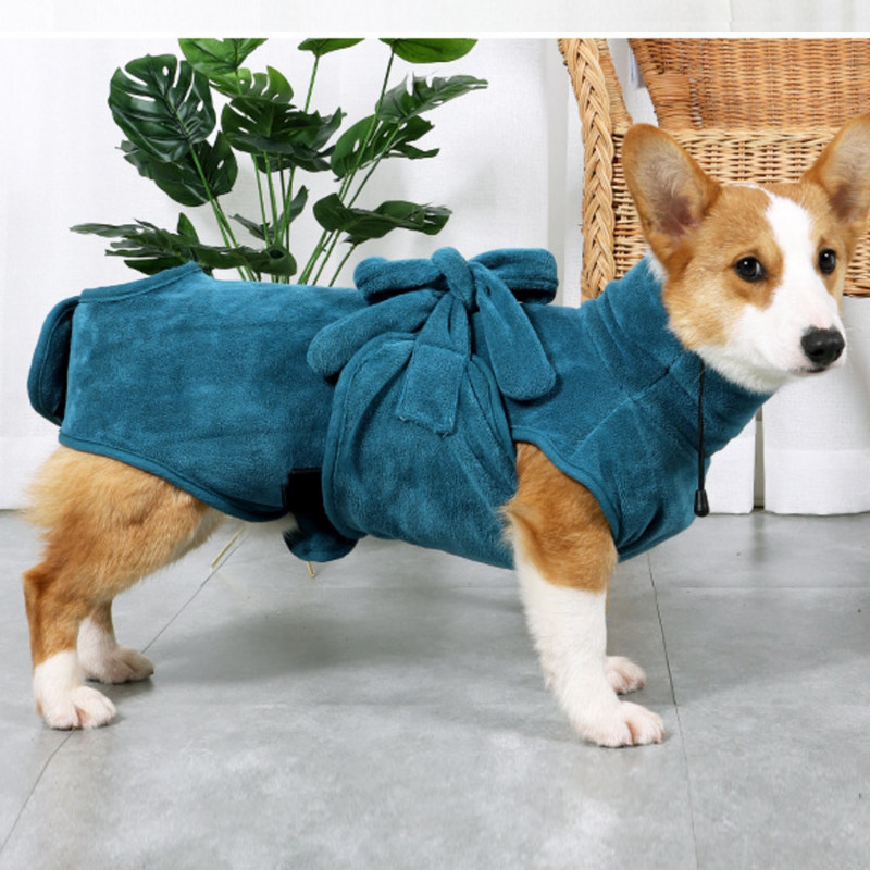 金毛浴巾大中小型犬洗澡毛巾狗狗干发衣服柯基吸水浴袍宠物美容擦