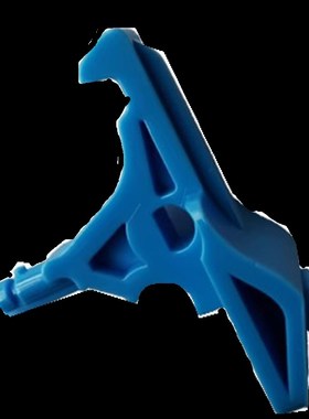 得实DL210/DL218/DL620打印机标签轴挡片打印头蓝色锁紧卡扣勾