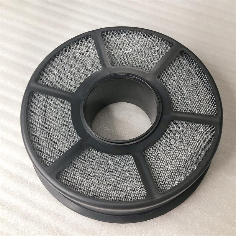 约翰迪尔3B554拖拉机配件3B484 3B604油浴式空滤底部铁砂滤芯