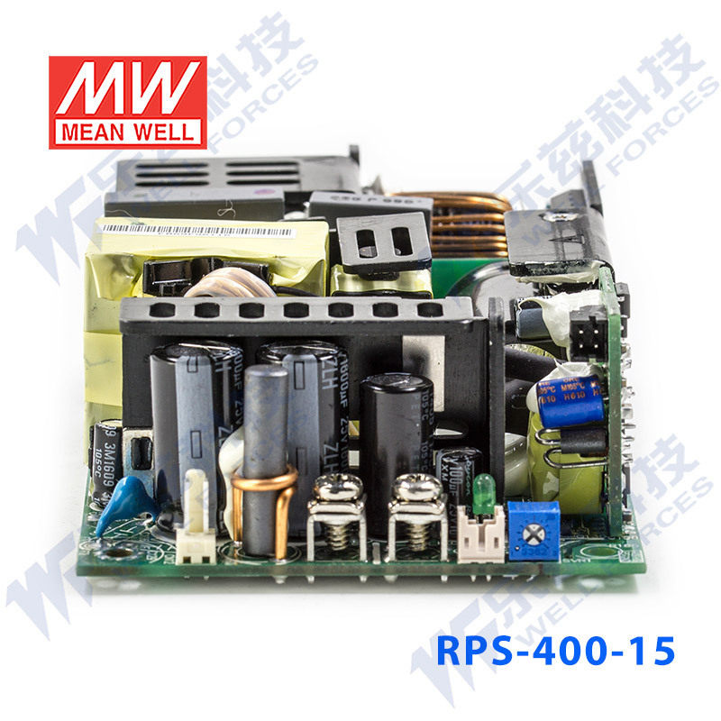 RPS-400-15明纬400W电源15V26.7A基板PCB裸板医疗直流开关稳压