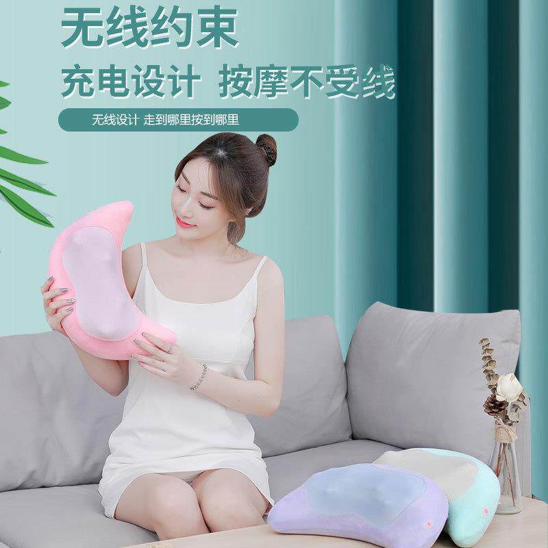 按摩枕颈部腰部背部腿部臀部电动按摩仪智能全身揉捏颈椎按摩靠枕