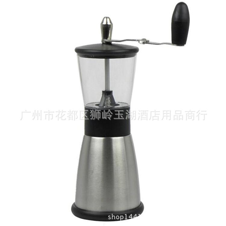 304不锈钢磨豆机手动磨豆机研磨器研磨机咖啡豆磨粉机胡椒研磨机