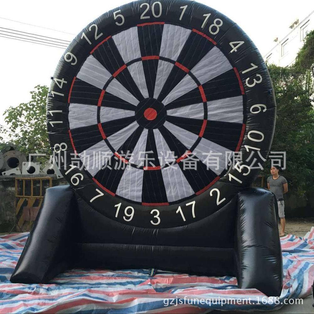 趣味运动会PVC充气飞镖靶户外运动器材单面飞镖盘趣味运动气模