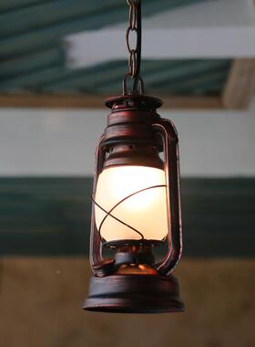 油灯MD-005中式复油灯古老式马灯老经煤典仿古酒吧台咖啡厅阳台铁