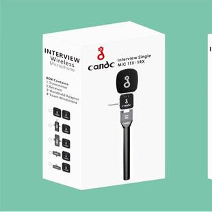 户麦外无线持采访麦克风无线领夹克风一拖01二高手音质降噪麦克丰