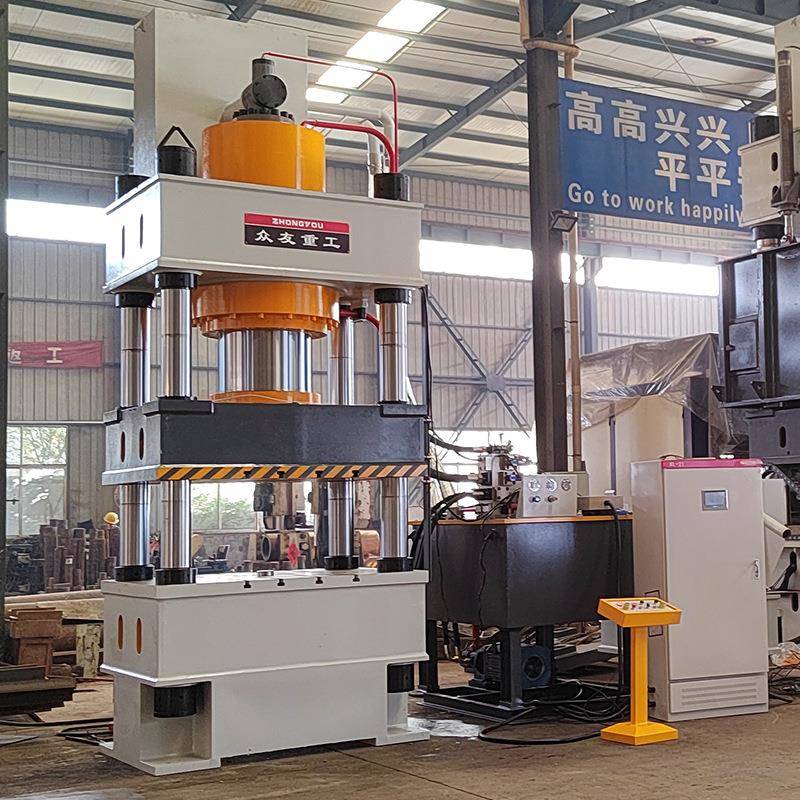 液压机厂家500吨630吨800吨1000吨四柱油压机金属成型伺服压力机