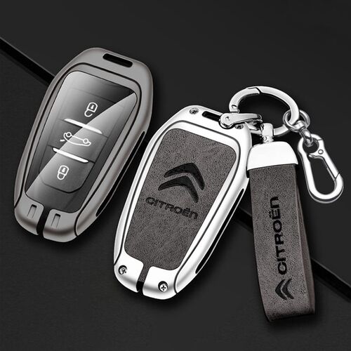 雪铁龙凡尔赛C5X钥匙套c3xr天逸c5爱丽舍C6世嘉C4L高档车包壳扣男