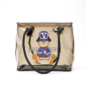 洗澡篮浴筐折叠洗漱包化妆旅行浴兜手提沐浴篮外出健身收纳包浴包