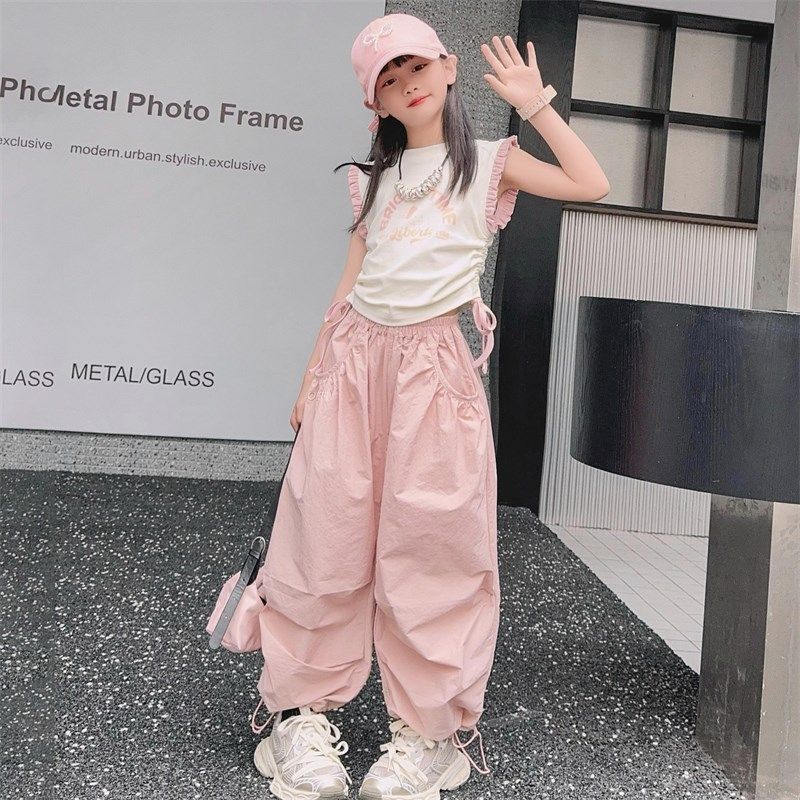 少儿爵士舞服jazz套装2024女童夏季街舞潮装儿童甜酷走秀架子鼓服,童装/婴儿装/亲子装,儿童演出服,淘宝优惠券,粉丝福利购,淘宝优惠卷