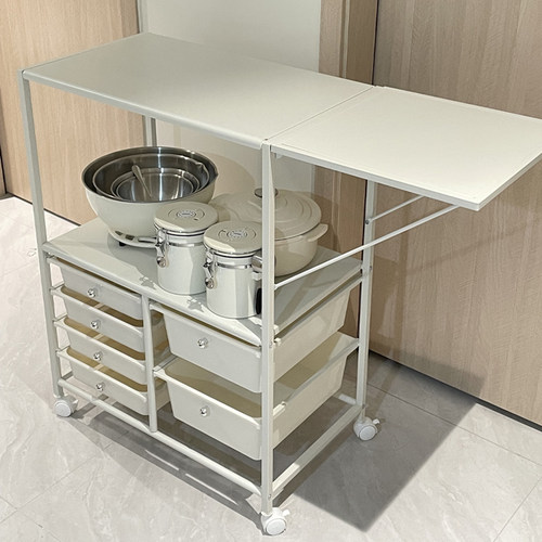 客厅咖啡机摆放置物架移动水吧台餐边柜储物柜茶水矮柜厨房备餐台