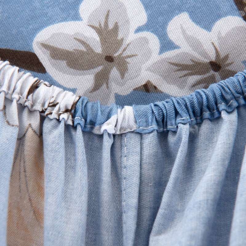 全棉床单床笠款单件纯棉加高40cm床罩1.8m保护套西梦思防尘罩床套