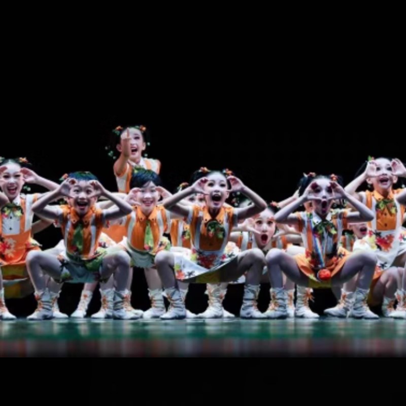 第十二届小荷风采快乐露营日儿童演出服表演服少儿舞蹈服大合唱