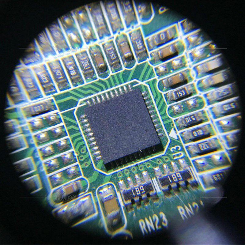 放大镜维修用电子元件手表工具眼镜工作台高手机带灯电路板头戴式