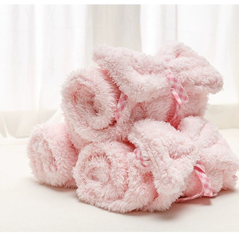 蝴蝶结擦手巾粉色超柔软强吸水毛巾厨房卫生间可挂式加厚抹布,居家布艺,手巾/手帕,淘宝优惠券,粉丝福利购,淘宝优惠卷